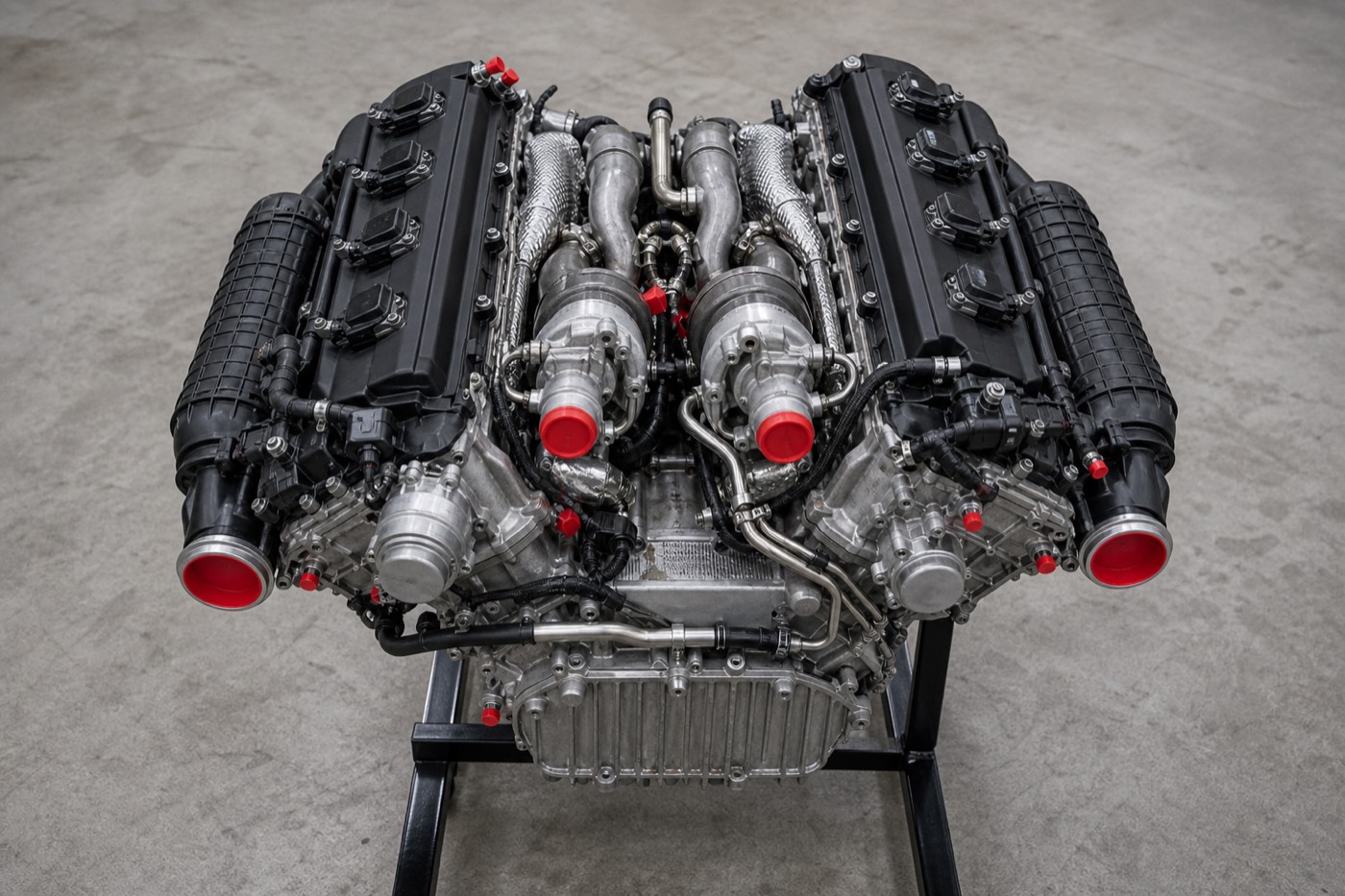 Turbo and manifold detail