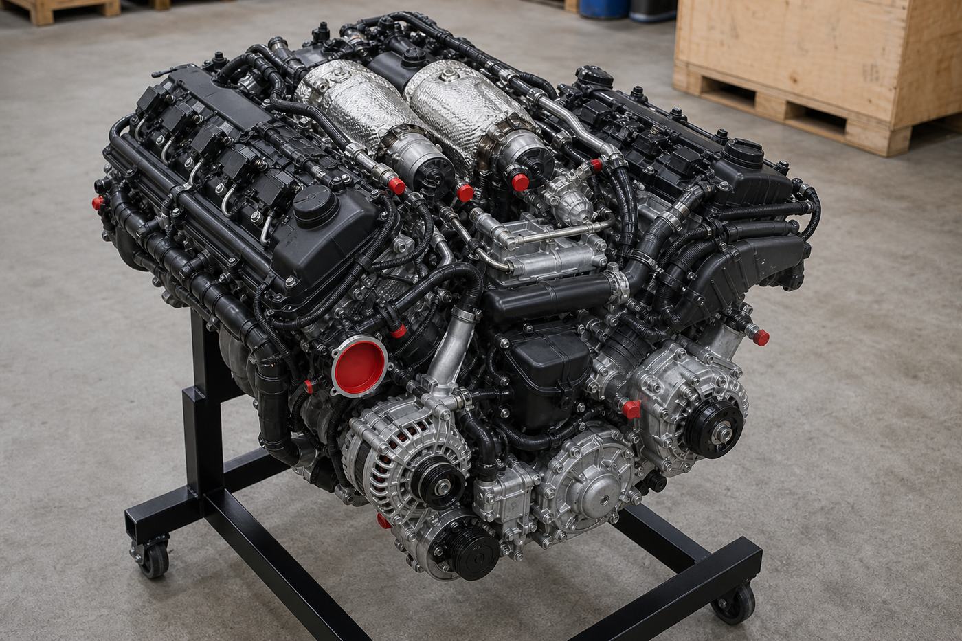 Land Rover Defender 90 1984 M57D25 163 hp Full conversion kit, R380 5-speed, BMW E39 530d, LHD photo 1